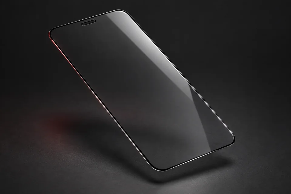Película de vidro transparente para a tela do celular